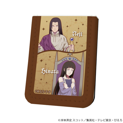 『NARUTO -ナルト- 疾風伝』レザーフセンブック 23/ネジ&ヒナタ タロットver.(描き下ろしイラスト)